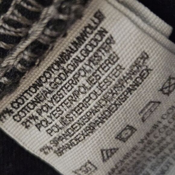 Free‎ People Womens Skinny Jeans Size 32 Gray Black Tribal Skinny Leg Aztec - Picture 9 of 9